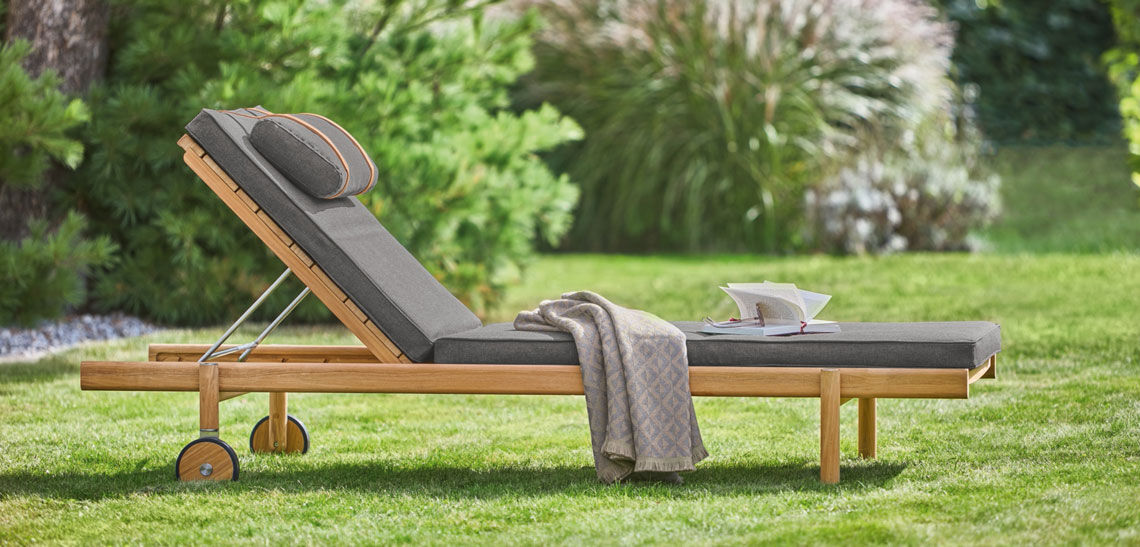 Gartenliegen bequem & wetterfest Outdoor Garpa Garpa