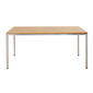 Portland Tisch Edelstahl 165 x 90 Tischplatte Teak