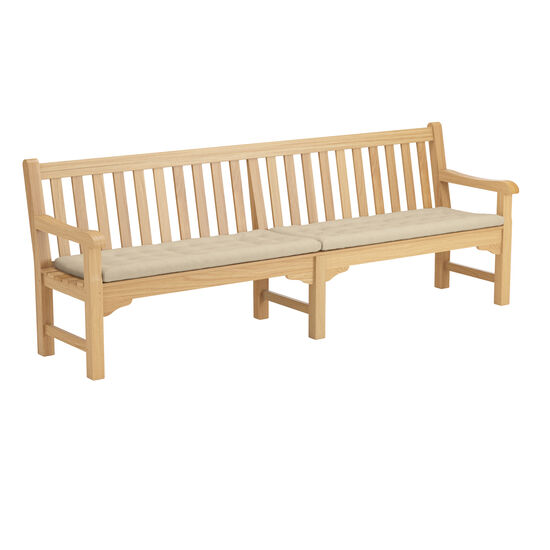 Set Sitzkissen Bank 240 Summerfield / Hestercombe Dessin "Seesand" (2 Stück im Set)