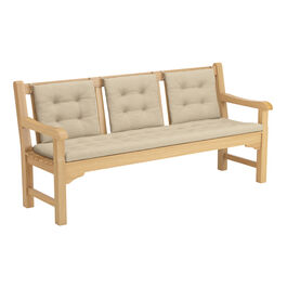 Set Rückenkissen Bank 180 Summerfield / Hestercombe Dessin "Seesand" (3 Stück im Set)