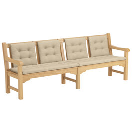 Set Rückenkissen Bank 240 Summerfield / Hestercombe Dessin "Seesand" (4 Stück im Set)