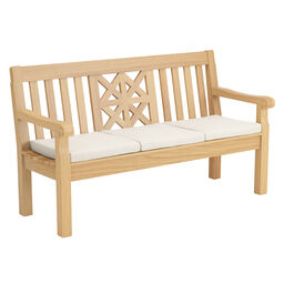 Set Sitzkissen Bank 150 Summerfield / Hestercombe Dessin "Linum" (3 Stück im Set)