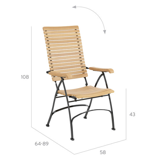 Fontenay Recliner Teak
