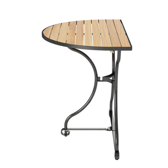 Fontenay Balkontisch 85 x 54, Teakleisten