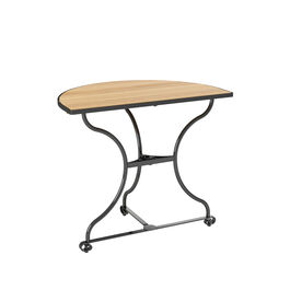 Fontenay Balkontisch 85 x 54, Teakleisten