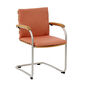 Bolero Freischwinger Teak stapelbar