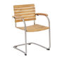 Bolero Freischwinger Teak stapelbar