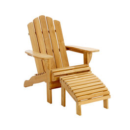 Adirondack Set Stuhl und Hocker