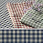 Vichy Tischtuch Blau 160x160