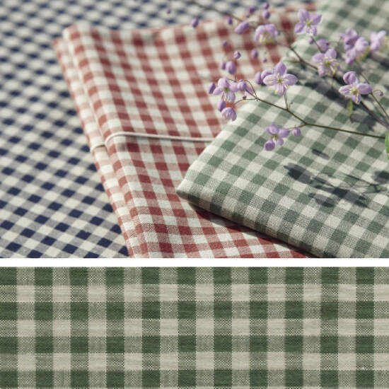 Vichy Tischtuch Grün 180x180