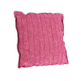 Kissen 55 x 55 Dessin "Circoli" Beere