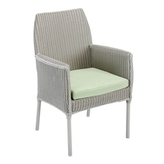 Loom Globe Dining Armchair Pebble Grey