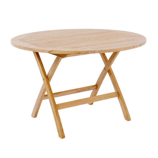 Folding Table rund 120 mit Schirmloch