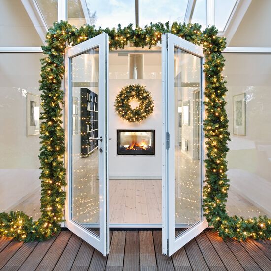 Girlande 2,50 m inkl. LED-Lichterkette