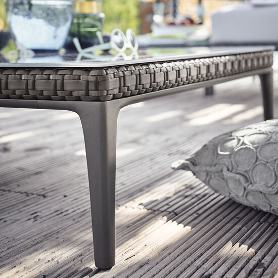 Camps Bay Couchtisch 90 x 130 Glas