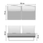 Cape Coral 2-Sitz-Element