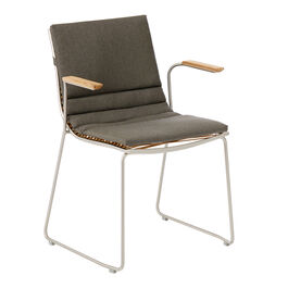 Auflage Pan Stuhl/Armlehnstuhl Dessin "Chestnut"