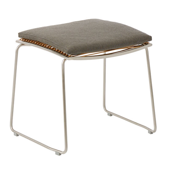 Auflage Pan Hocker für Stuhl Dessin "Chestnut"