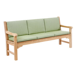 Set Rückenkissen Bank 180 Summerfield / Hestercombe Bank Dessin "Leaf" (3 Stück im Set)