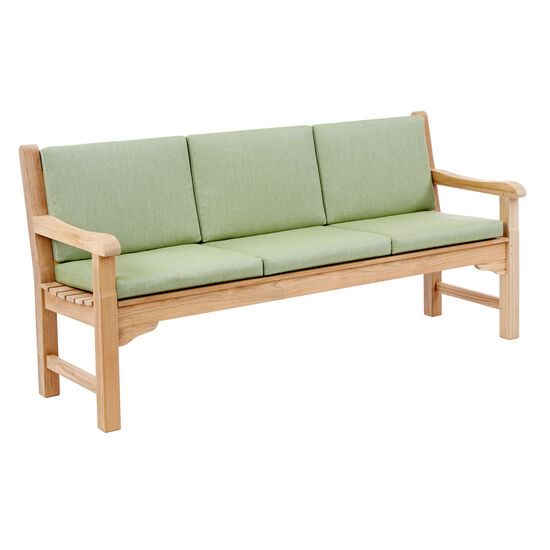 Set Rückenkissen Bank 180 Summerfield / Hestercombe Bank Dessin "Leaf" (3 Stück im Set)