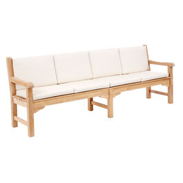 Set Rückenkissen Bank 240 Summerfield / Hestercombe Dessin "Sand" (4 Stück im Set)