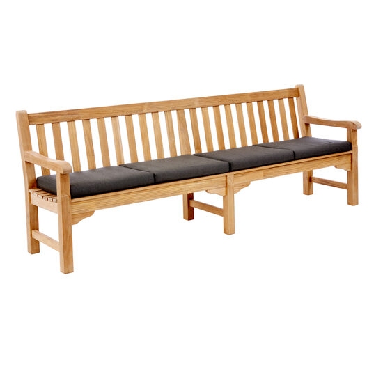 Set Sitzkissen Bank 240 Summerfield / Hestercombe Dessin "Chestnut" (4 Stück im Set)