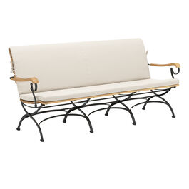 Auflage Fontenay Low Dining Bank 180 Dessin "Linum"