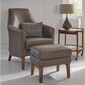 Tadeo Set Umbragrau (Sessel und Hocker)