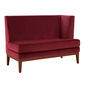 Hyde Dining Sofa Carmine Armlehne links