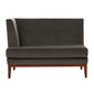 Hyde Dining Sofa Taupe Armlehne rechts