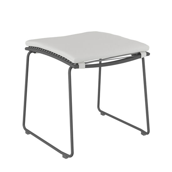 Pan Hocker für Stuhl Graphit