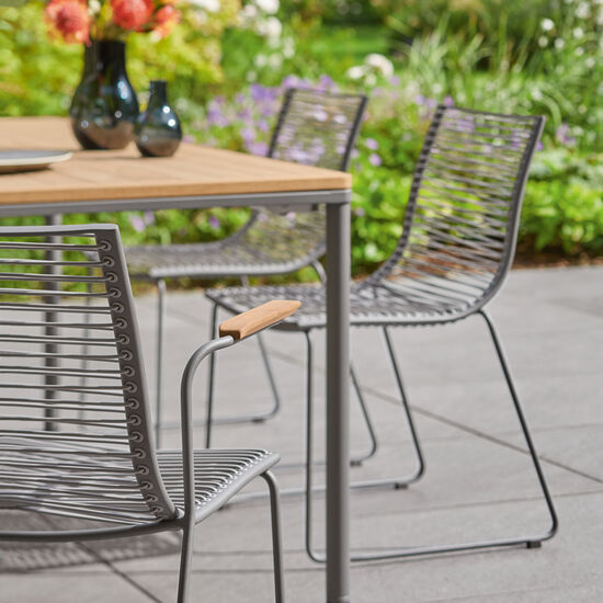 Pan Armlehnstuhl Graphit