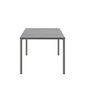 Portland Tisch Graphit 165 x 90 Tischplatte Kunstharz Shade
