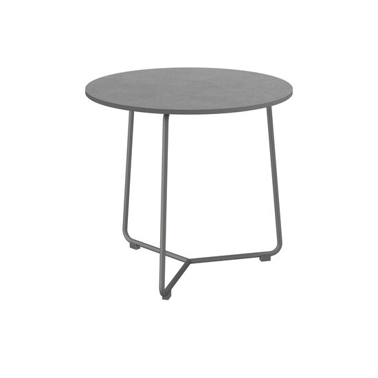 Pan Beistelltisch Graphit rund 48 Shade