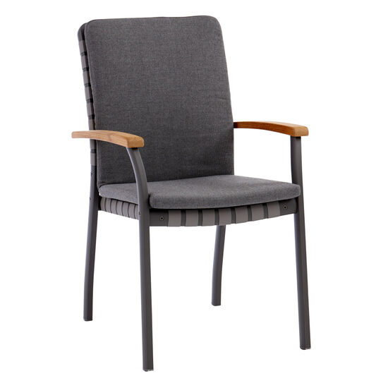 Auflage United States Armlehnstuhl Dessin "Anthrazit"