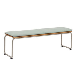 Auflage Bolero Bank lehnenlos Teak Dessin "Mineral"