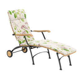Auflage Fontenay Deck Chair Dessin "Hortensia Rosa"