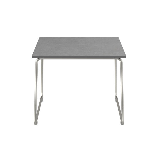 Pan Beistelltisch Edelstahl 48 x 48 Shade