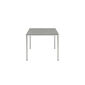 Portland Tisch Edelstahl 165 x 90 Tischplatte Kunstharz Stone