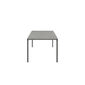 Portland Ausziehtisch Graphit 240-300x100 Tischplatte Kunstharz Stone