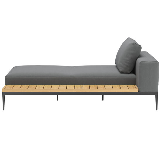 Morgans Bay Liege Ablage links, inkl. Auflagen