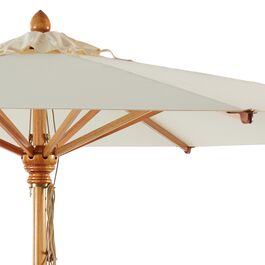 Ersatzbespannung Elfenbein 4,00 m rund, für Umbria