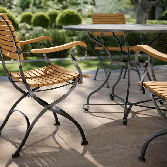 Fontenay Tisch rund 120 Keramik