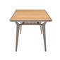 Charleston Tisch 165 x 90 Tischplatte Teak