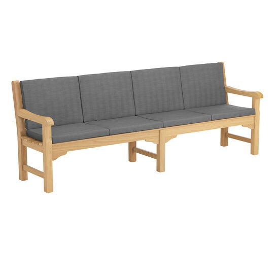 Set Rückenkissen Bank 240 Summerfield / Hestercombe Dessin "Shadow" (4 Stück im Set)