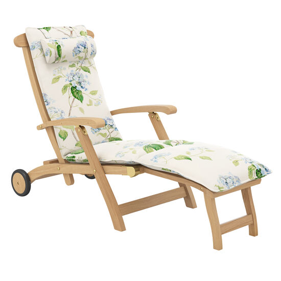 Auflage Royal Princess Deck Chair Dessin "Hortensia Blau"