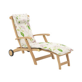 Auflage Royal Princess Deck Chair Dessin "Hortensia Rosa"