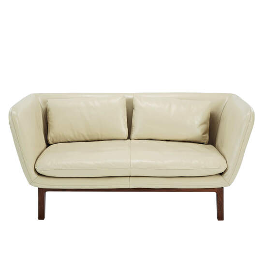 Hamilton Ledersofa Mandel