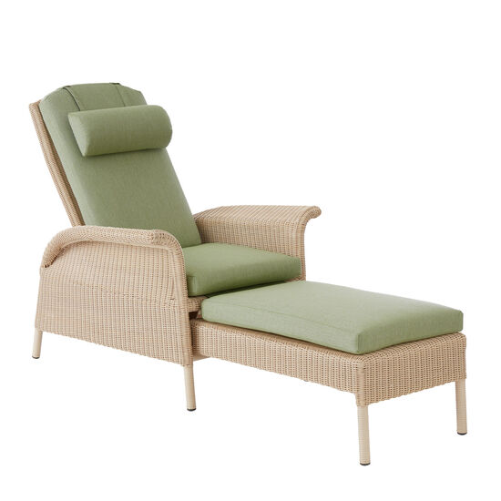 Savannah Deck Chair mit ausziehbarem Fußteil