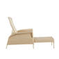 Savannah Deck Chair mit ausziehbarem Fußteil